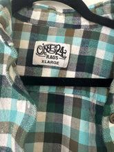 Load image into Gallery viewer, XL One 24 Distressed Bleached Flannel
