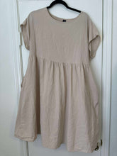 Load image into Gallery viewer, XL Emery Rose Boho Neutral Dress
