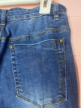 Load image into Gallery viewer, Size 28 A Loves A Stretchy Boot Cut Raw Hem Denim Jeans
