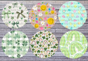 St. Patrick’s Day Cardstock For Car Freshies