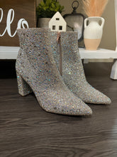 Load image into Gallery viewer, Size 8 Betsy Johnson Pointy Toe Rhinestone Ankle Booties
