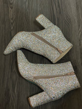 Load image into Gallery viewer, Size 8 Betsy Johnson Pointy Toe Rhinestone Ankle Booties
