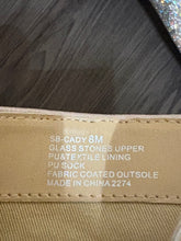 Load image into Gallery viewer, Size 8 Betsy Johnson Pointy Toe Rhinestone Ankle Booties
