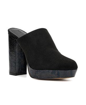 Size 9 NIB Gabrielle Union Black Mules