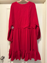 Load image into Gallery viewer, 3X Vince Camuto NWOT Plus Size Red Ruffle Dress
