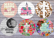 Christian Religious Faith Cardstock For Car Freshies