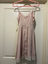 Load image into Gallery viewer, Small Everleigh NWT Boho Lace Satin Slip Dress

