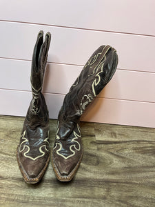 Size 7 Pecos Bill Cowgirl Forever Pointy Toe Cowboy Boots