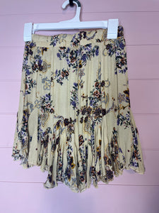 Small Mable NWT Sweet Nothing Frilly Boho Floral Print Shorts