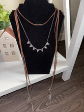 Load image into Gallery viewer, Boho Western Layered Tassel Necklace
