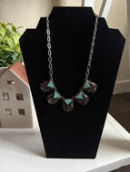 Turquoise Silver Necklace