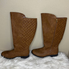 Load image into Gallery viewer, Sz 10 Dex Flex Brown Knee High Boots Shoes
