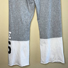 Load image into Gallery viewer, Small Short Victoria’s Secret Gray White Lounge Sweatpants
