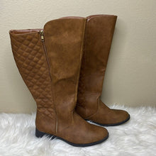 Load image into Gallery viewer, Sz 10 Dex Flex Brown Knee High Boots Shoes
