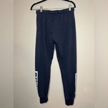 Load image into Gallery viewer, Medium PINK Victoria’s Secret Black Jogger Sweatpants
