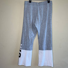 Load image into Gallery viewer, Small Short Victoria’s Secret Gray White Lounge Sweatpants
