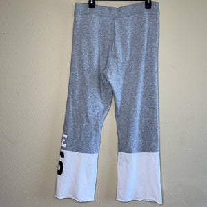 Small Short Victoria’s Secret Gray White Lounge Sweatpants