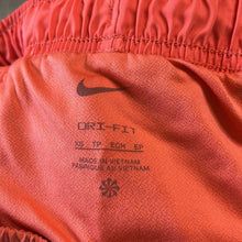 Load image into Gallery viewer, XS Nike Women’s Bright Coral Pink Orange Athletic Running Shorts
