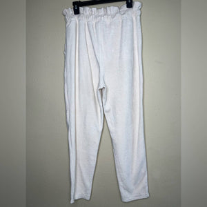 Medium Universal Thread Ivory Colored Fuzzy Lounge Pants