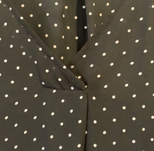 Load image into Gallery viewer, Torrid Black and White Polka Dot Sheer Tank
