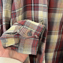 Load image into Gallery viewer, Extra Large Levi’s Mens Red Plaid Thick Flannel Button Up Shirt
