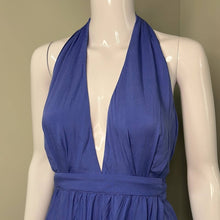 Load image into Gallery viewer, Small Lulu’s Positively Perfect Periwinkle Blue Wrap Dress
