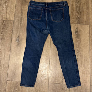 Size 12 Loft Petite Dark Wash Modern Skinny Jeans
