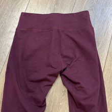 Load image into Gallery viewer, Small Aerie Maroon 7/8 Leggings
