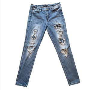 Size 29 Kancan Mid-Rise Skinny Stretch Jeans