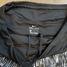 Load image into Gallery viewer, Medium Nike Dri-Fit Black White Performance Running Shorts
