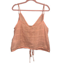 Load image into Gallery viewer, Size 12 Asos NWT Light Peach Pink Crop Top
