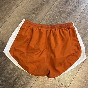 Medium Nike Dri-Fir Orange White Athletic Running Shorts