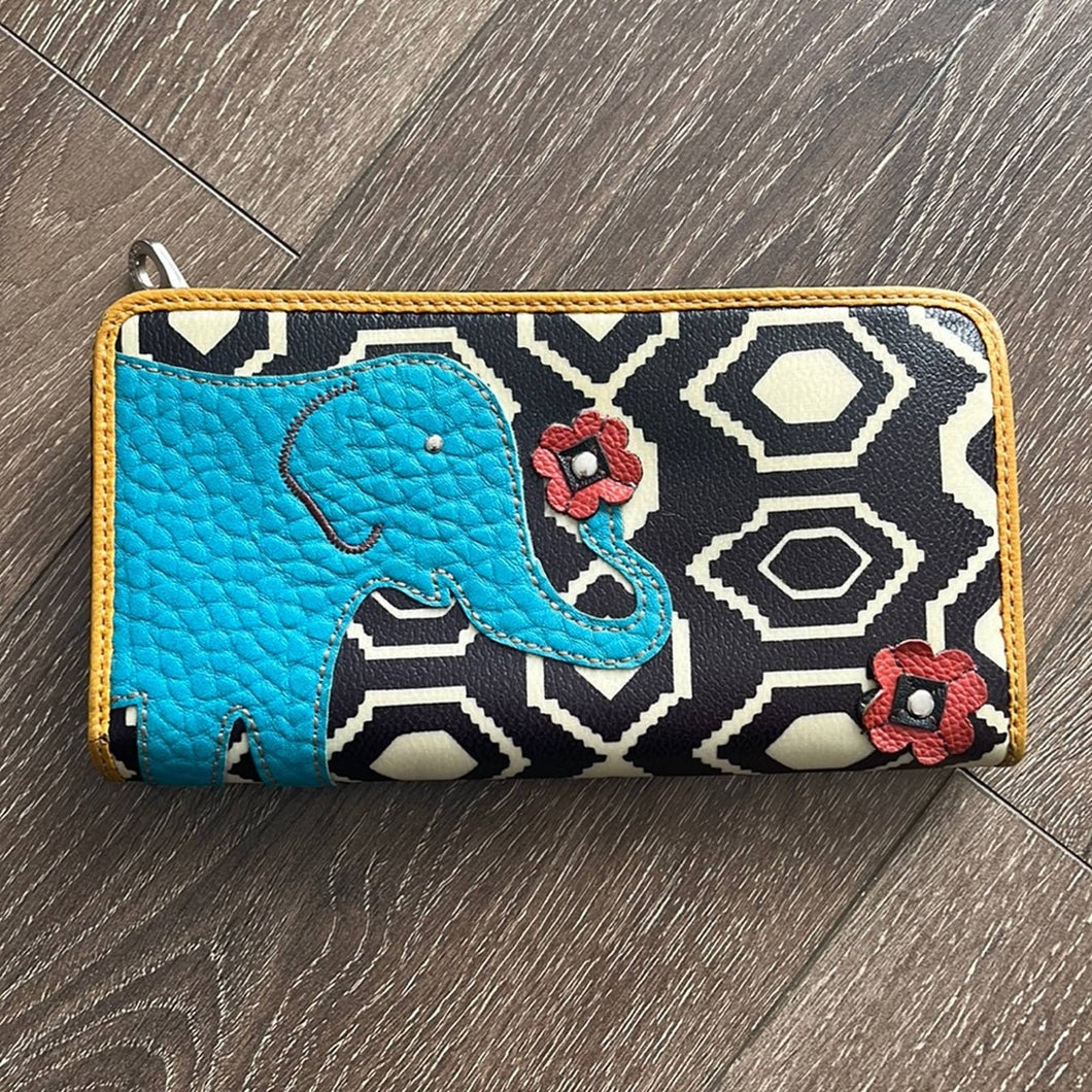 Relic Boho Blue Elephant Wallet – Thrifty Babes