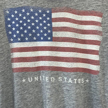 Load image into Gallery viewer, XL Zoe + Liv United States Flag Patriotic Fourth of July Tee
