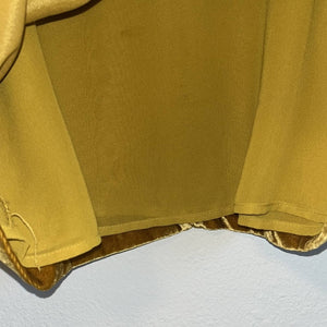 Size 2 J. Crew Vintage Gold Velvet Tank Top