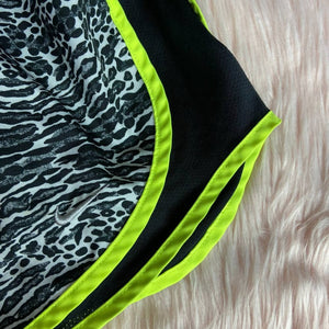 Medium Nike Black White Leopard Print Dri Fit Shorts