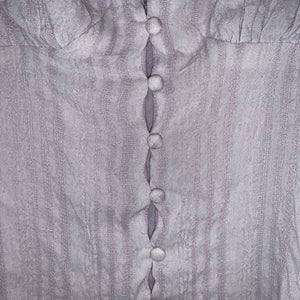 Size XL Lulus Adalee Lilac Striped Button-Up Tank Top