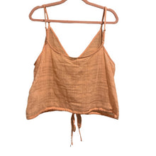 Load image into Gallery viewer, Size 12 Asos NWT Light Peach Pink Crop Top
