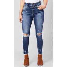 Load image into Gallery viewer, Sz 30 Kancan Signature Kurvy Ultra High Rise Ankle Jean
