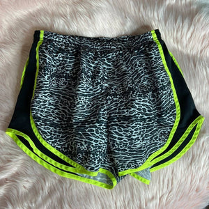 Medium Nike Black White Leopard Print Dri Fit Shorts