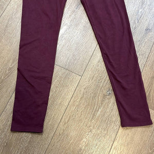 Small Aerie Maroon 7/8 Leggings